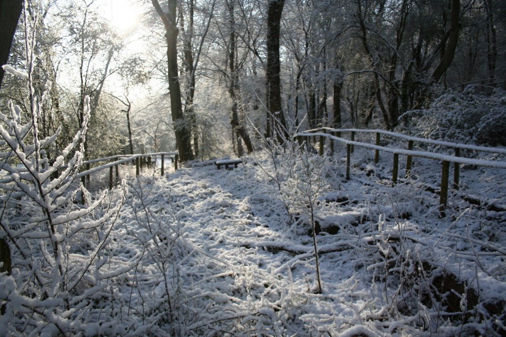 Coalport Station winter