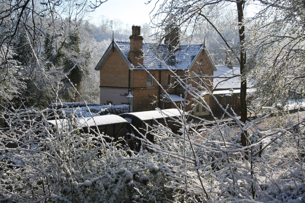 Coalport Station Winter